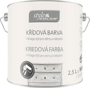 StyleColor Kriedová farba 2,5 l biela