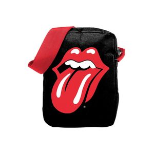 RockSax - Umhängetasche "Classic Tongue", The Rolling Stones RA303 (Einheitsgröße) (Schwarz/Rot)