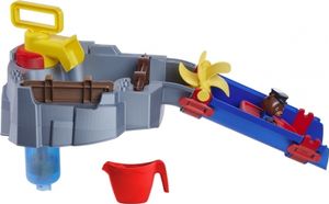 AquaPlay Sploshy Mountain Badewannenspielzeug - Wasserspielzeug für Kinder ab 1,5 Jahre - Spielzeug-Wasserbahn mit Pumpe, Stausee & Boot inkl. Saugnäpfe für Badewanne & Co.