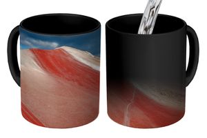 MuchoWow® Magický hrnček Magic Landschap - Natuur - Mountain - Clouds 350 ml hrnček na zmenu farby nápad na darček - Magický hrnček - fotohrnček - keramické hrnčeky - obrázky - šálka na kávu - hrnček na pitie - hrnčeky na kávu