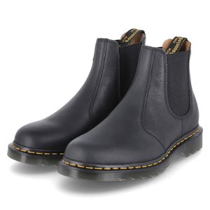 Dr. Martens Herren Stiefeletten/ Chelsea Boots Schwarz Glattleder Größe: 43