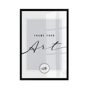🖼️KNOR® Bilderrahmen 40x60 cm-Schwarz-,Posterrahmen, Bilderrahmen, Fotorahmen, zum Aufhängen 🖼️KNOR® Bilderrahmen 40x60 cm-Schwarz-,Posterrahmen, Bilderrahmen, Fotorahmen, zum Aufhängen