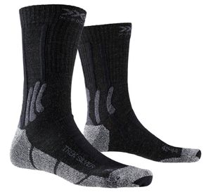 X-SOCKS Trek Silver Trekkingsocken opal black/dolomite grey melange 39-41