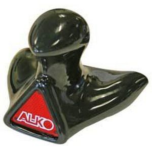 Schutzkappe Anhängerkupplung,  Anhängerkupplungs-Abdeckung,reflektierend von AL-KO MD663 (Einheitsgröße) (Schwarz)