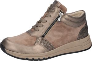 Waldläufer H-April Sneaker 957702-400-212, Chicago/ Order/ Alicante - Velourleder komb., Bronce/ Nougat, Weite H 39