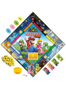 Hasbro Spiele & Puzzle Monopoly Junior Super Mario Edition Brettspiele Spiele Familie IP Security Lock - Release date 31 March 2022