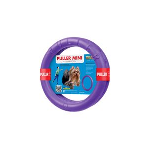 Puller MINI, 2 Stück, Spielringe, Fitnessgerät für Hunde, Interaktives Spielzeug für Hunde,Wasserspielzeug, Wurfspielzeug, 18x2 cm