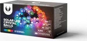 Solar Lichterkette LED transparente Kugeln SCB61 6,5m 30 Kugeln bunte Beleuchtung Garten Terrasse Party IP65 Solar Lichterkette LED transparente Kugeln SCB61 6,5m 30 Kugeln bunte Beleuchtung Garten Terrasse Party IP65