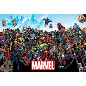 Marvel - Poster "Universe", Comic TA398 (Einheitsgröße) (Bunt)