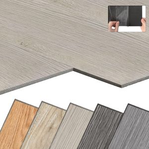 NAIZY PVC podlaha vinylová podlaha samolepiaca so vzhľadom dreva, 72 kusov 10,04m² vinylové samolepiace dlaždice podlahové dlaždice samolepiace, PVC podlaha protišmyková vodotesná nehorľavá, dub klasický biely