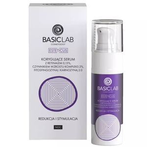BasicLab Sérum s retinalem 0,15% komplexem růstových faktorů 2% fytosfingosinu a karnosinu 2,0, 30ml