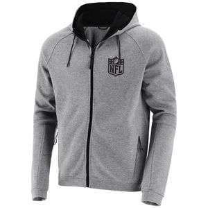 NFL Hoody Mono Premium Graphic hooded Sweater Grau (XXL)