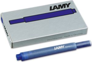 Inkoustové náplně LAMY T10 pro plnicí pero královsky modré 5 ks.
