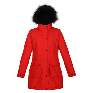 Regatta - "Voltera" bunda, nepromokavá zateplená pro ženy RG6143 (34 DE) (kod červená)