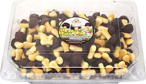 Kekse Pilzen in Schoko 250g Gribochki Kleingebaeck