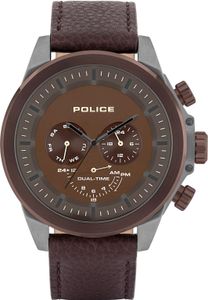 Police Watch Herrenuhr Armbanduhr Lederband PL15970JSUBZ.12 Police Watch Herrenuhr Armbanduhr Lederband PL15970JSUBZ.12