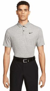 Nike Dri-Fit Tour Heather Mens Golf Black/Black 2XL Koszulka Polo