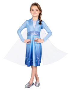 Elsa Kostüm für Mädchen Blau-Lila