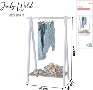 Judy Wild Kinder Kleiderstange Kleiderregal Kinderregal 151034