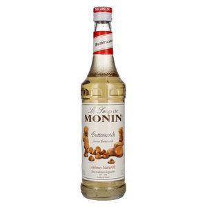 Monin Sirup Butterscotch 700ml - Cocktails Milchshakes Kaffeesirup (1er Pack)