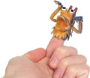 Fingerpuppe Monster assortiert Silikon