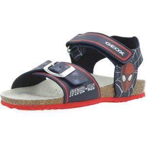 GEOX Sandalen GHITA, Glattleder, Blau, Kinder
