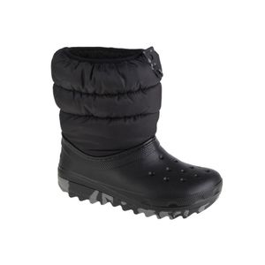 Crocs Classic Neo Puff Boot Kids 207684-001, Schneestiefel, für Jungen, Schwarz, Größe: 29/30