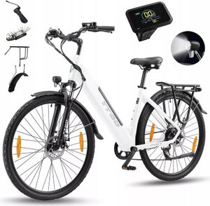 28 ZOLL 36V/20AH Damen E Bike City Elektrofahrrad 250W SHIMANO 7 Gänge e-Mountainbike City E-Bikes & E-Hollandräder