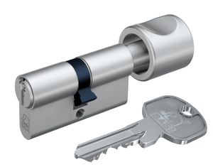 BASI - Profil-Knaufkurzzylinder - AS 30/27 mm - Verschiedenschließend  - 5050-3027