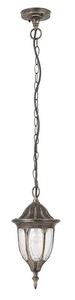 Rabalux Milano Außen Pendelleuchte 1x E27 gold antik