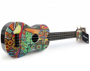Wunderschöne LILYA Sopran-Ukulele mit 36 cm. Mensur Wunderschöne LILYA Sopran-Ukulele mit 36 cm. Mensur