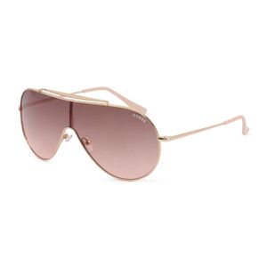 Guess Damen Brille Sonnenbrille Markenbrille, Größe:Einheitsgröße, Farbe:Gelb-gold,rosa