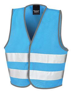 Result Safe-Guard Kinder Junior Safety Vest Warnschutz für Kinder R200J sky S (4-6)