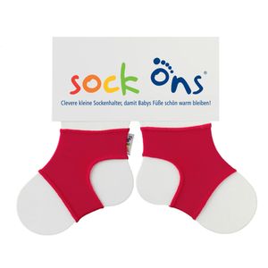Sock Ons Large 6-12m Red (rot)