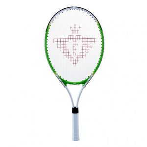 Angel Sports tennisschläger 25 Zoll grün mit zwei Bällen