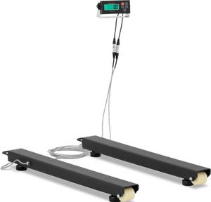 Steinberg Systems Wiegebalken - 2500 kg / 0,5 kg - 100 x 10 cm - externes LCD