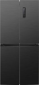 Bomann® French Door Kühlschrank Total No Frost | mit Gefrierfach 362L | Side by Side Kühlschrank mit MultiAirflow-System | KG 7358 schwarz-inox