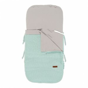 Baby's Only Sommer Fußsack Autositz 0+ Classic mint Classic Jungs,Mädchen  86 x 38 cm Mint