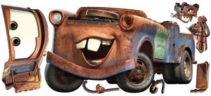 Wandsticker Disney Cars Abschleppwagen Mater