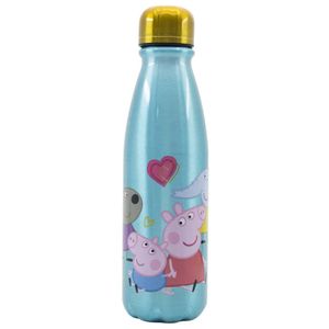 Peppa Wutz George Kinder Aluminium Trinkflasche Wasserflasche Flasche 600 ml