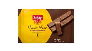 Twin bar glutenfreie Schokoladenwaffeln 3x21.5 g Schar