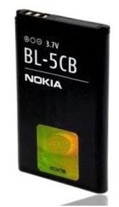 Nokia BL-5CB, 800 mAh  für Nokia C1-01, C1-02, X2-05, 1616, 1800, 100, 101, 105, 106, 109