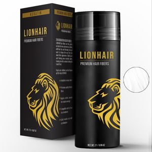 Lionhair Premium Haarpuder - Volumenpuder für kahle Stellen - Verbirgt Haarausfall in Sekunden für Männer & Frauen - 27 g - WEIß