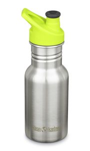 Klean Kanteen Kinder Trinkflasche 355ml Sport Cap Brushed Stainless
