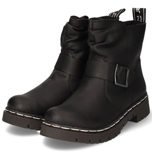 Rieker Damen Schuhe Stiefeletten Blockabsatz Y2459, Größe:39 EU, Farbe:Schwarz