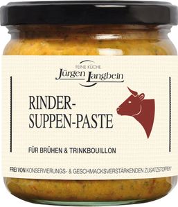 Rinder-Suppenpaste von Jürgen Langbein, 400g