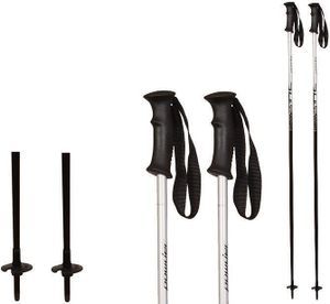 Komperdell lyžiarske palice pre dospelých Alpine Powder SMU rôzne dĺžky - veľkosť: 125 cm