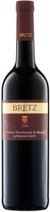 Bretz, Bretz Cabernet Sauvignon & Merlot Barrique, červené, suché, 14%, 2016, 0,75 l, (holá láhev)