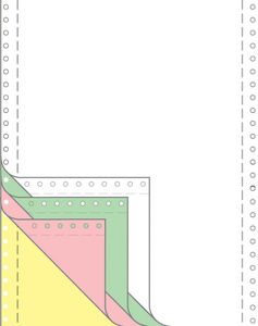 AVERY Zweckform DIN Computerpapier endlos 240 x 12" 4-fach 500 Satz AVERY Zweckform DIN Computerpapier endlos 240 x 12" 4-fach 500 Satz