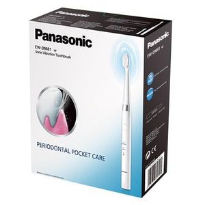 Zubná kefka Panasonic EW-DM81 Nabíjacia, Pre dospelých, Počet kefkových hlavíc v balení 2, Počet režimov čistenia 2, Biela